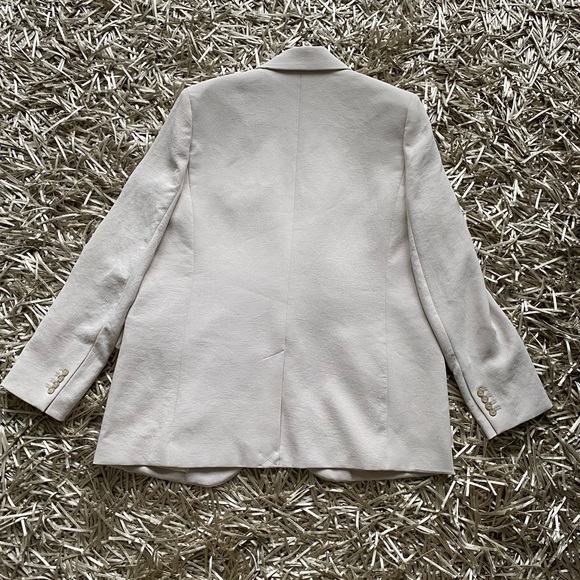 NEW Aritzia Wilfred Nostalgia Blazer in Bone - Picture 8 of 11